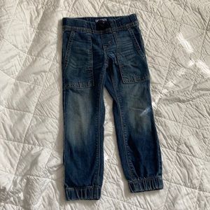 Boys jeans elastic cuffs and waist